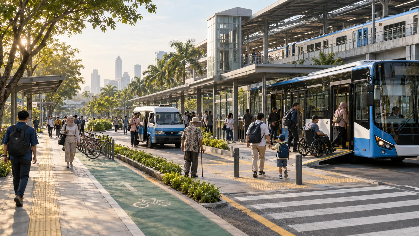 Integrasi Transportasi Publik untuk Perkotaan yang Nyaman
