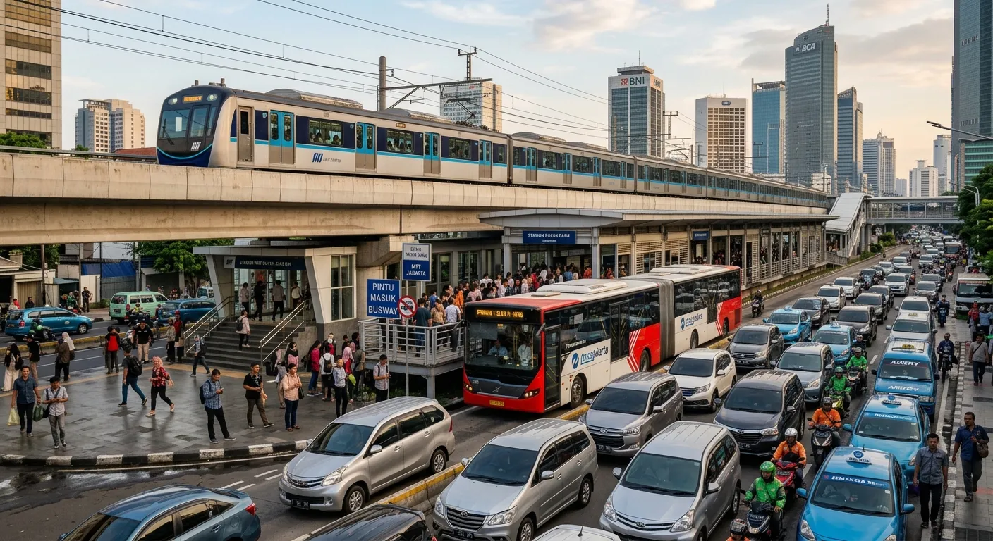 Transportasi Publik Indonesia: Masalahnya Bukan Sekadar Menambah Moda