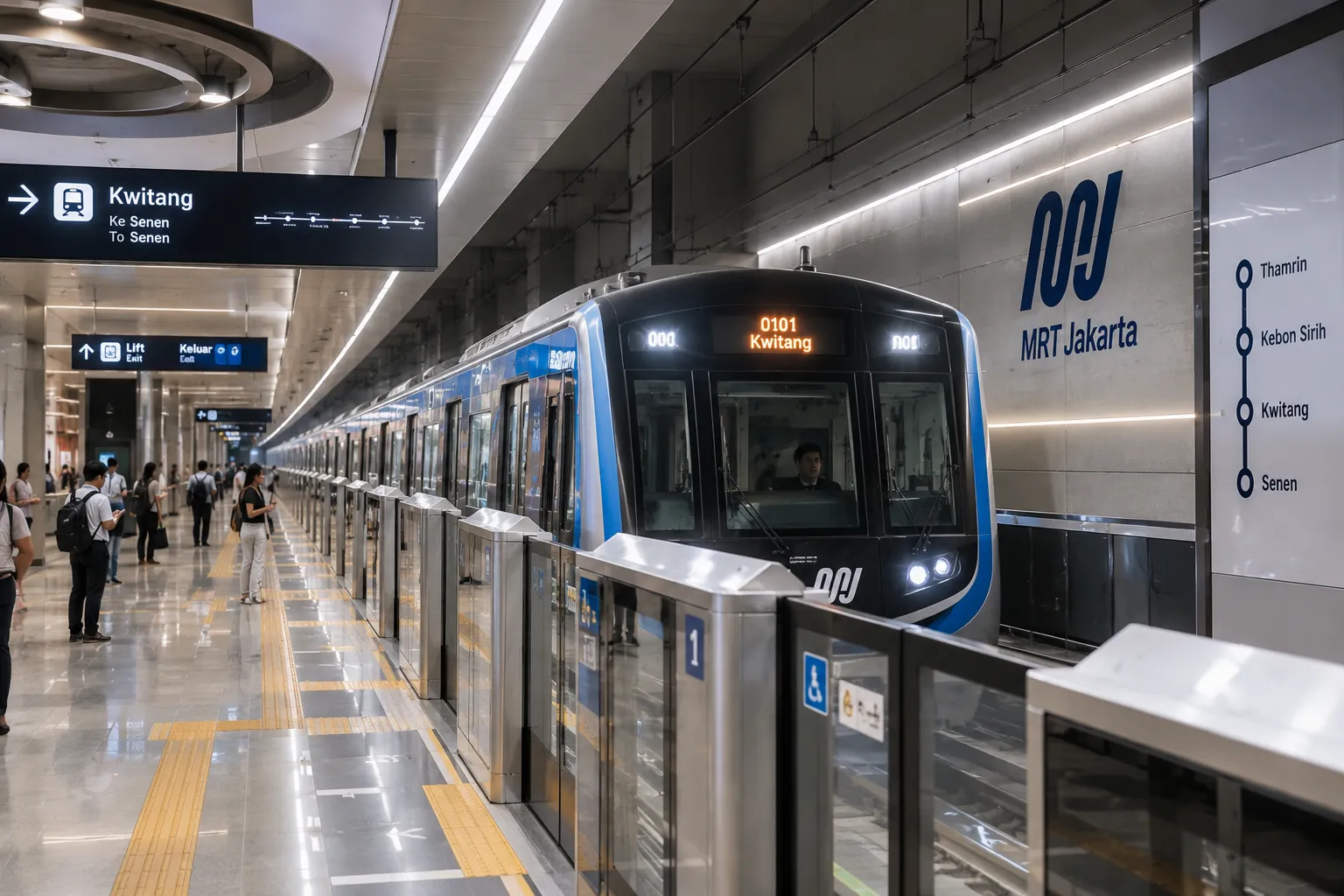 MRT Thamrin - Kwitang. Mulai Tender, Babak Baru Taransportasi Jakarta