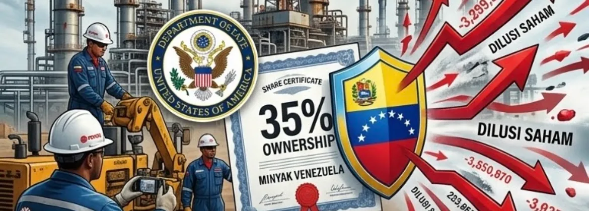 AS melindungi kepemilikan 35% dalam usaha minyak Venezuela dari dilusi